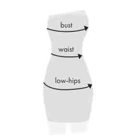 women dress measure